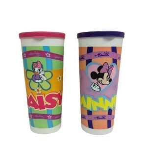 Daisy & Minnie Tupperware Cups Set